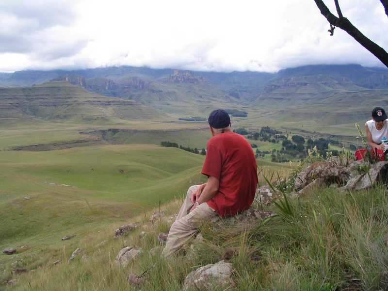 Looking towards the Rhino