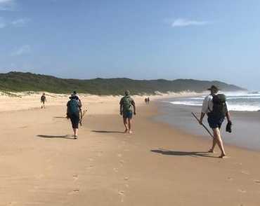 Kosi Beach Hikers